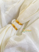 Premium AD Stone Toe Rings -Red-G10029